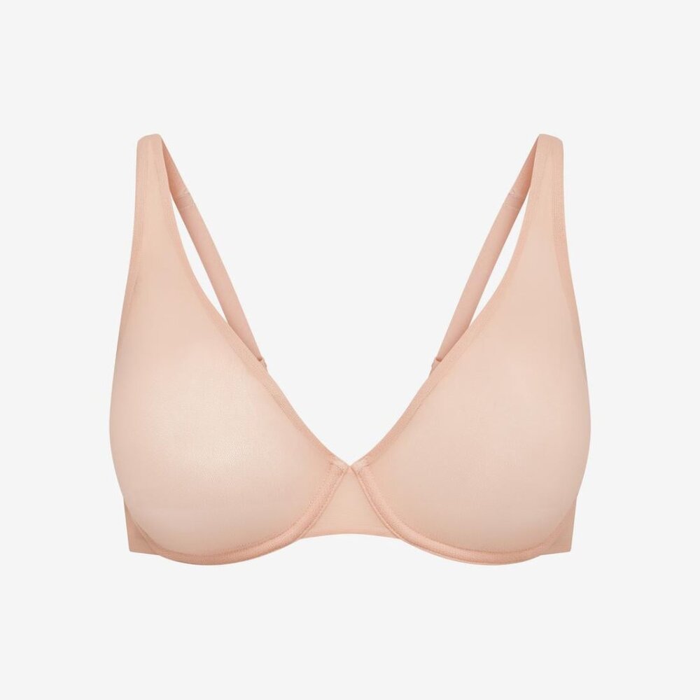 ThirdLove Bare Mesh Unlined Bra Size 34Arose-dust / 34A